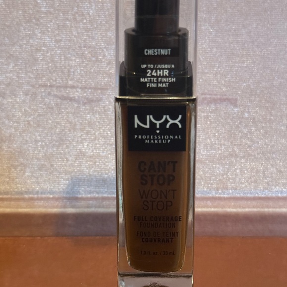 NYX Can't Stop Won't Stop Foundation - Chestnut - Picture 1 of 1